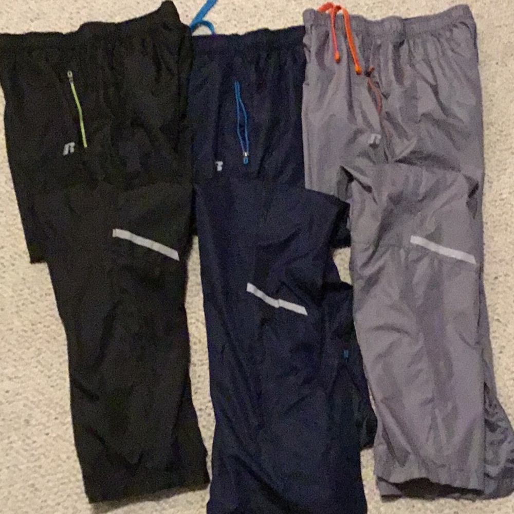 Russell Windbreaker Sweat Pants Mens’ Size Small